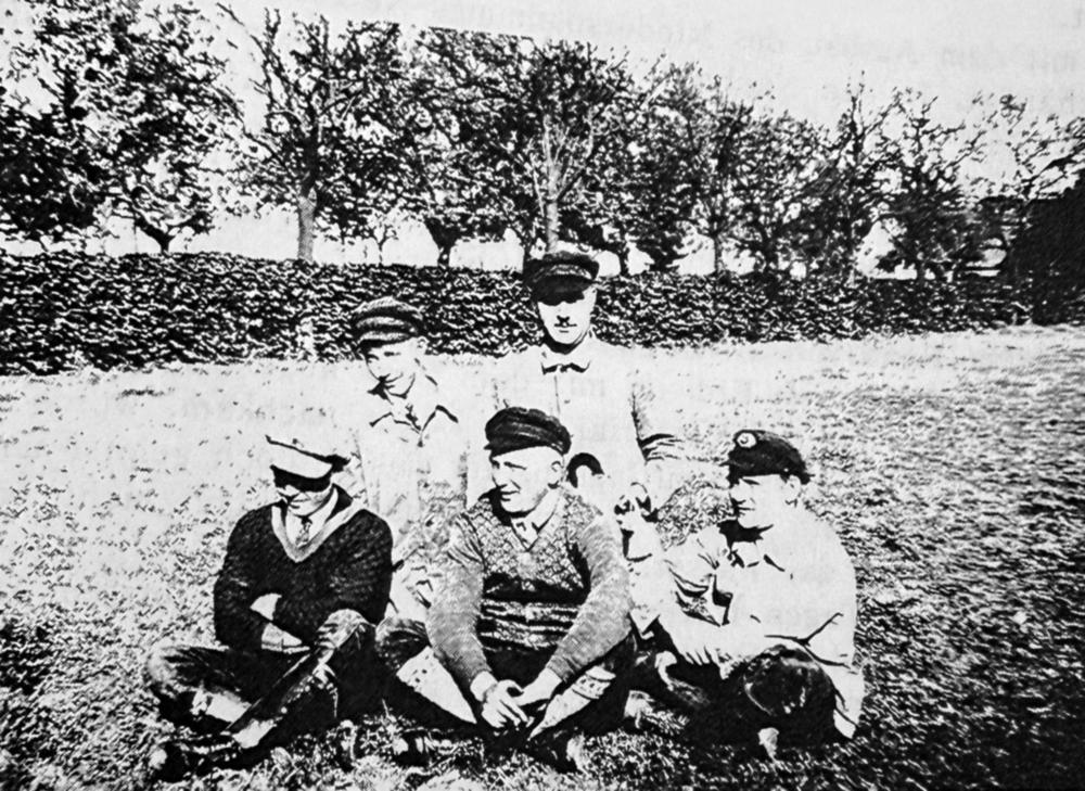 Un descanso en los terrenos de la Villa Maria